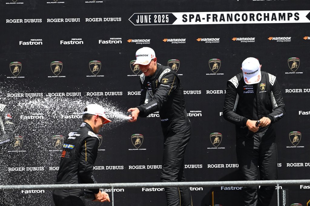 Silas Rytter vandt foran 100.000 tilskuere på Spa-Francorchamps
(Foto: Rytter Motorsport / FOTOSPEEDY)